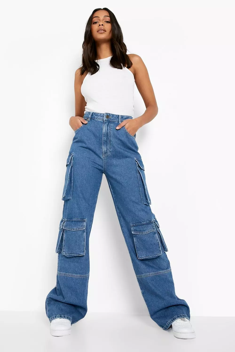 【BOHEMSO】FRONTPOCKETBOOTSCUT DENIMPANTS BOHEMIAN SEOUL] BOHEMSEO FRONT POCKET BOOTS CUT DENIM PANTS